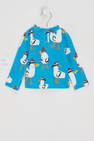 Camiseta de baño - Azul pato