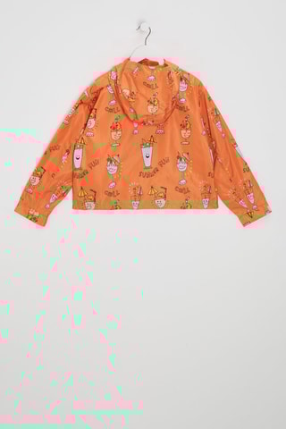 Coupe-vent à capuche - Orange