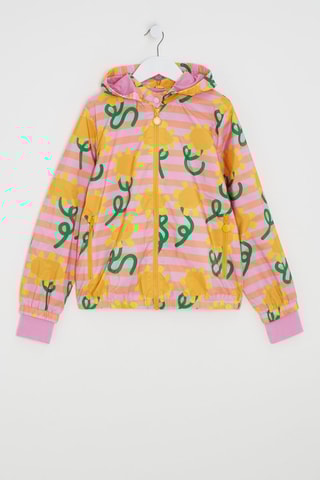 Windjack met Capuchon - Roze