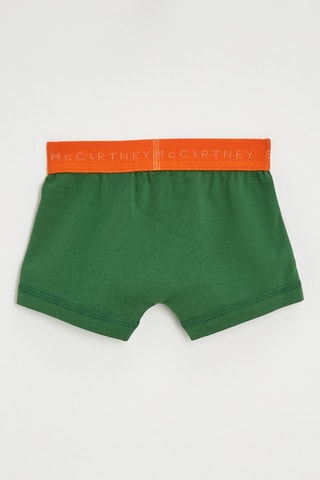 7 bóxers - Verde y blanco