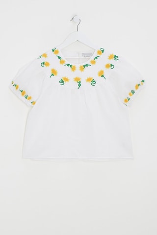 Camiseta de lino - Blanco