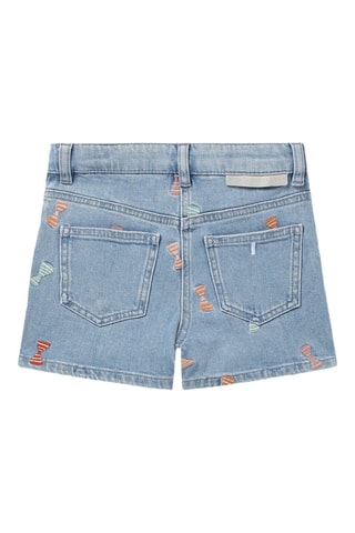 Short vaquero - Azul claro