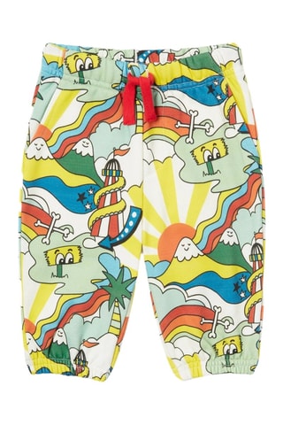 Pantalón de chándal - Blanco y rojo