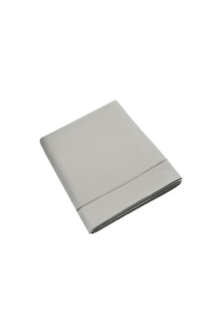 Sábana encimera de percal de algodón 80 hilos/cm² - Perla