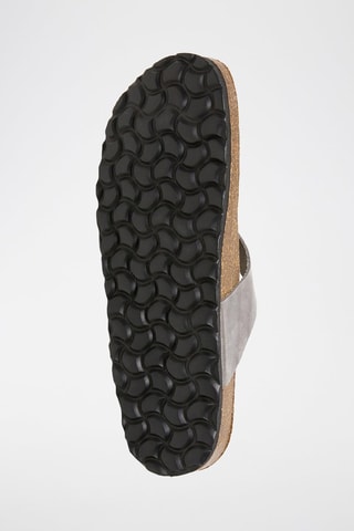 Sandali in pelle - Grigio