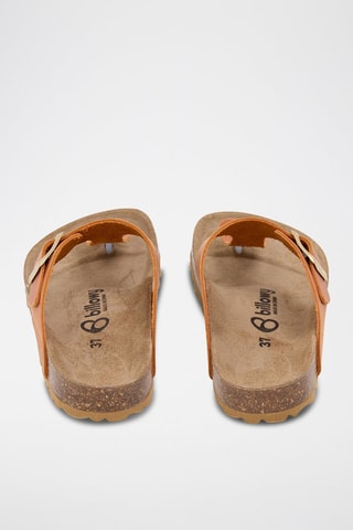 Sandales en cuir - Orange