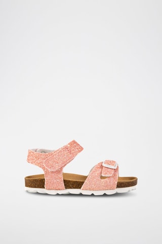 Sandali Rosso - Salmone melange