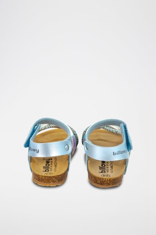 Sandali Rosso - Celeste