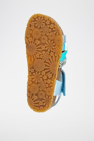 Sandali Rosso - Celeste