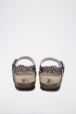 Sandali Rosso - Nude e nero