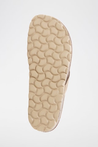 Sandales en nubuck - Marron