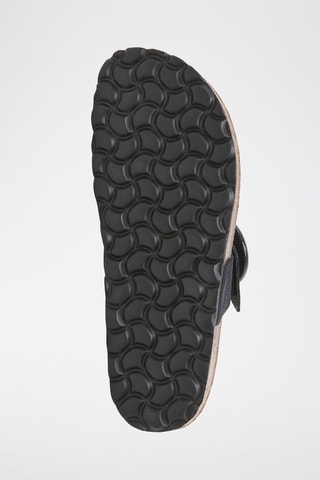 Sandales en nubuck - Noir