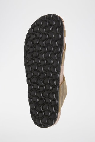 Sandali in pelle - Kaki