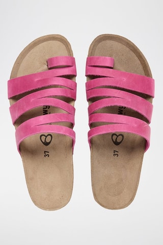 Sandales en cuir - Rose