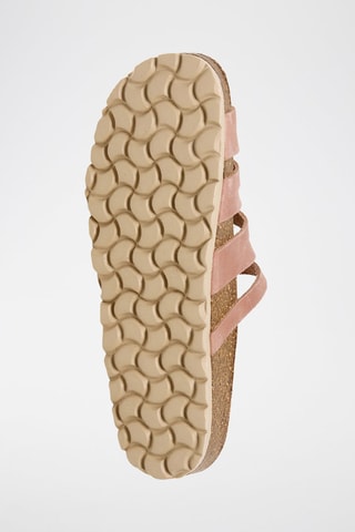 Sandales en cuir - Rose