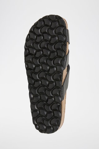 Mules em couro - Preto