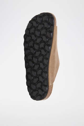 Mules em couro - Castanho