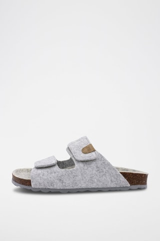 Mules Cinzento-claro mesclado