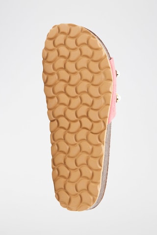 Mules em nobuck - Rosa