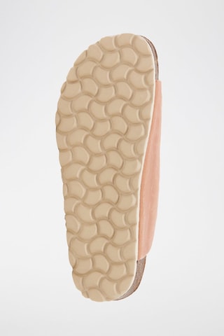 Mules en cuir - Rose