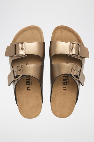 Sandali platform - Dorato