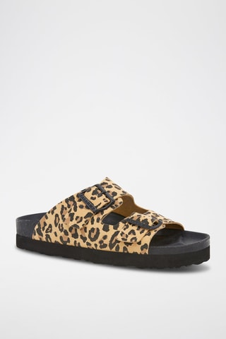 Sandali platform - Marrone