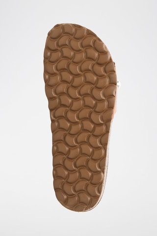 Mules em couro - Camel