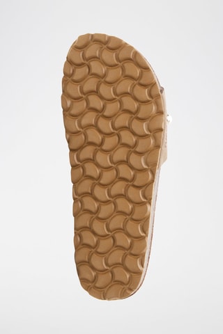Mules em nobuck - Castanho
