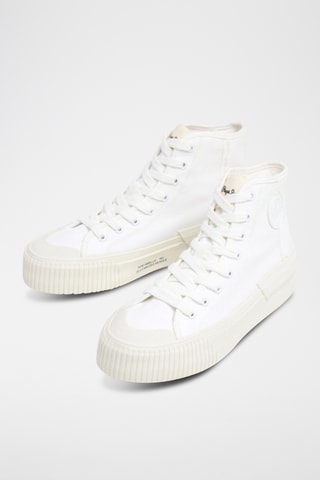 Baskets montantes - Blanc