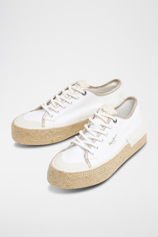 Baskets plateformes - Blanc