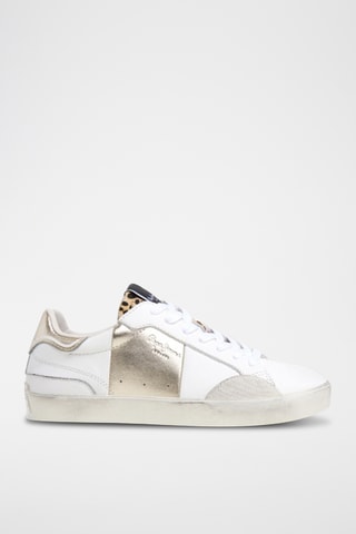 Baskets en cuir - Blanc