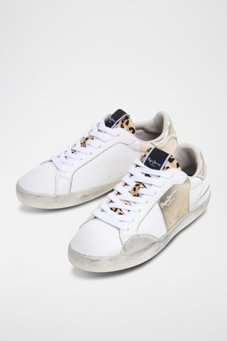 Baskets en cuir - Blanc