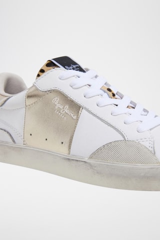 Baskets en cuir - Blanc