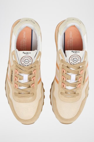 Baskets en cuir - Beige