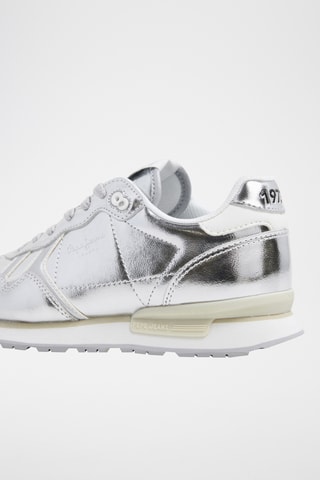 Baskets vernies - Argenté