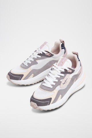 Baskets en cuir - Gris