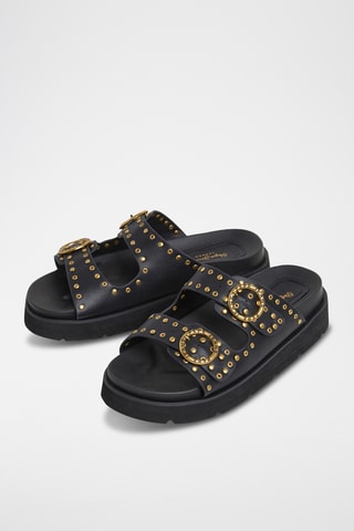 Sandales plateformes - Noir