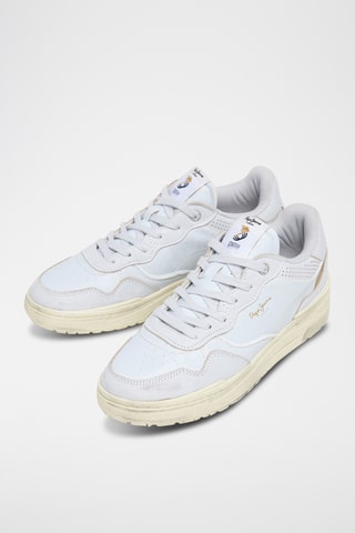 Baskets en nubuck - Blanc