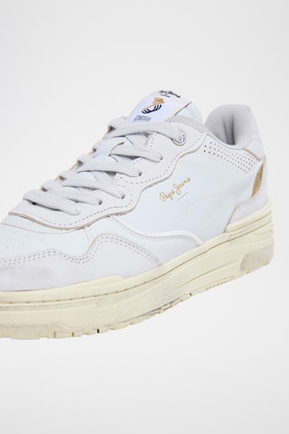 Baskets en nubuck - Blanc