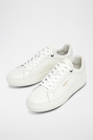 Baskets en cuir - Blanc