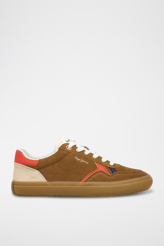 Baskets en cuir - Marron