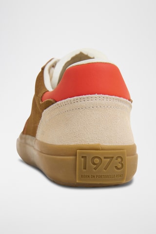 Baskets en cuir - Marron