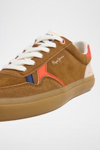 Baskets en cuir - Marron