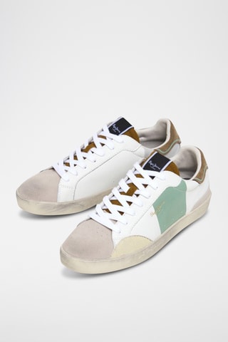 Baskets en cuir - Blanc