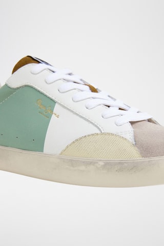 Baskets en cuir - Blanc