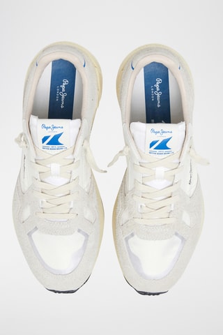 Baskets en cuir - Blanc