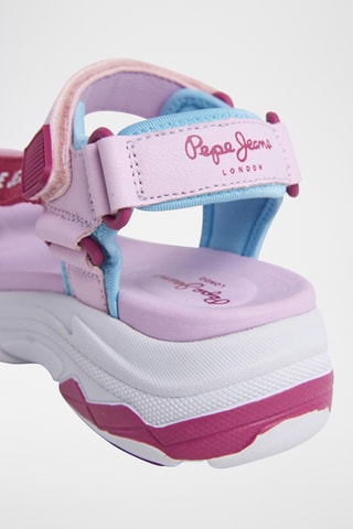 Sandales plateformes - Rose