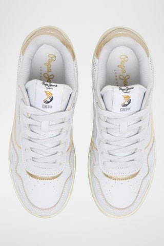 Baskets en cuir - Blanc