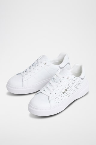 Baskets en cuir - Blanc