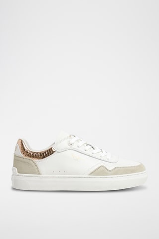Baskets en cuir - Blanc